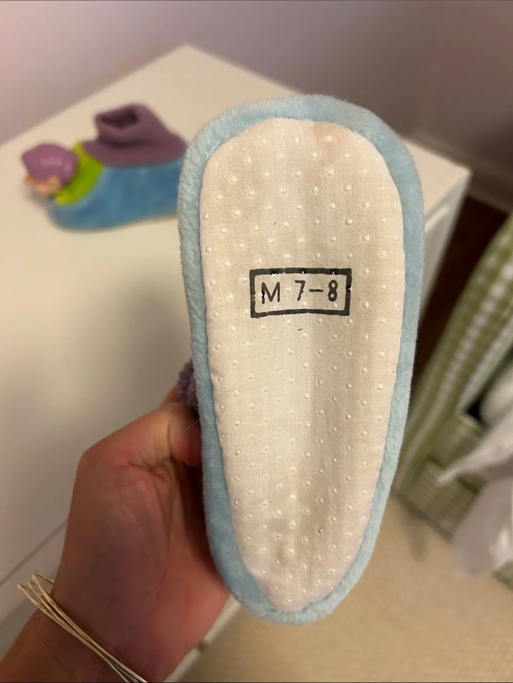 Vintage Kids Dopey Slippers